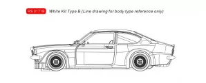 RS0171B Opel Kadett Complete White Kit